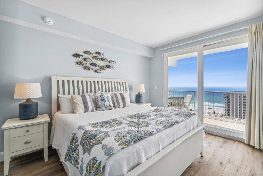 Spacious Beach Condo With Gulf Views! Sleeps 8! By Dolce Vita Getaways Pcb Panama City Beach Buitenkant foto